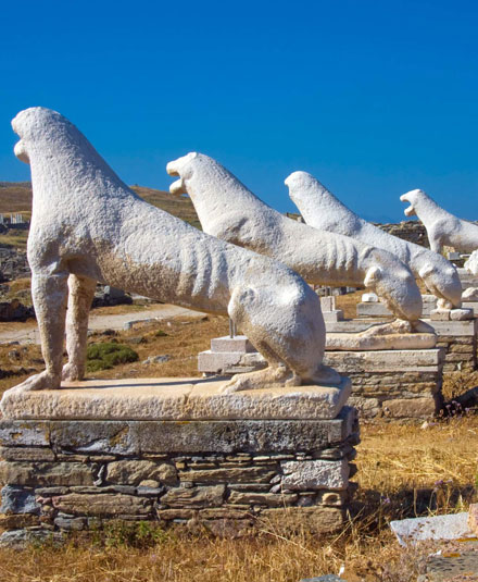 II. Ancient Greek adventure sacred Delos.